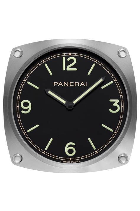 fake panerai wall clock|false panerai clock.